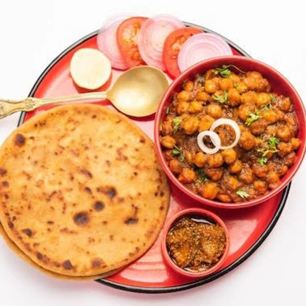 PAROTHA (PURI) WITH SABJI