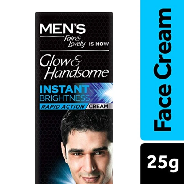 Glow & Handsome Instant Brightness Cream - 25g