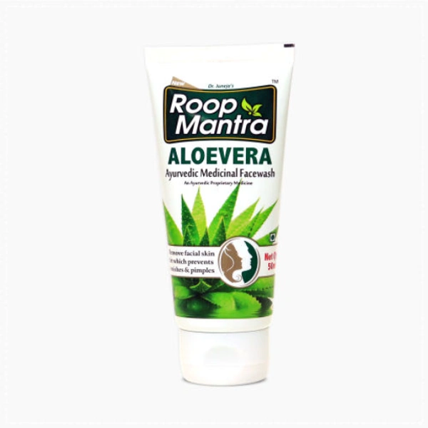 Roop Mantra Aloevera Ayurvedic Medicinal Facewash - 50ml