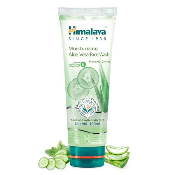 Himalaya Aloevera Facewash - 50g