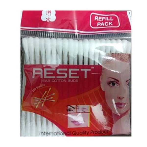 RESET Cotton Earbuds - Ear Buds 100 Pieces