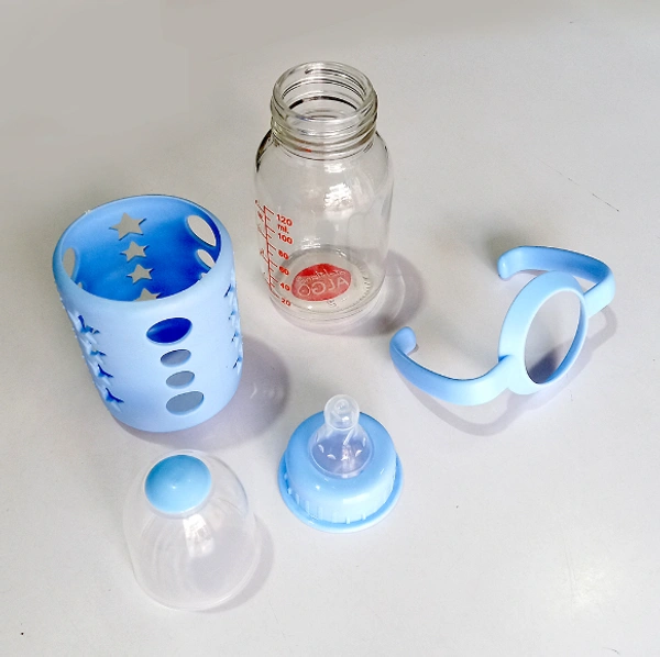 Algo Baby Feeding Glass Bottle - 120ML - 120ml