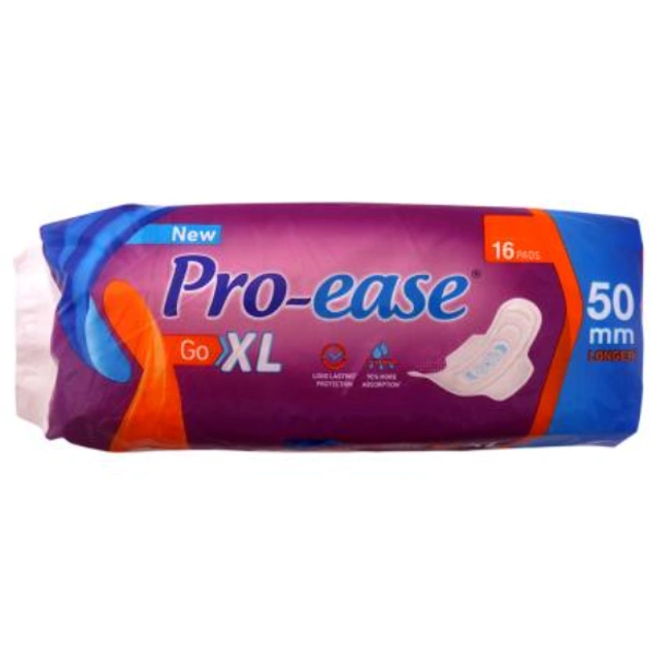 Pro Ease XL Pads, 16 Pads - 50mm Longer