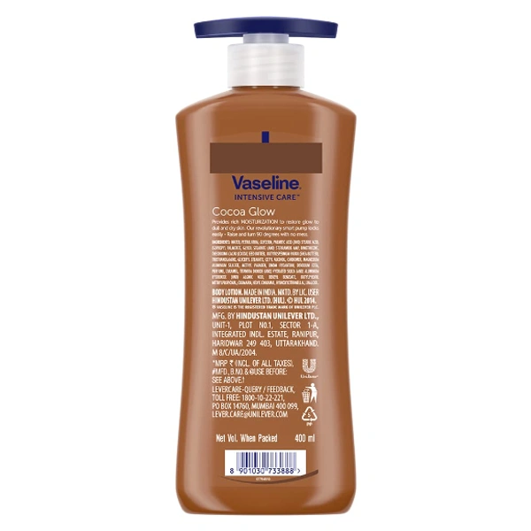 Vaseline Body Lotion With Cocoa - 400ML