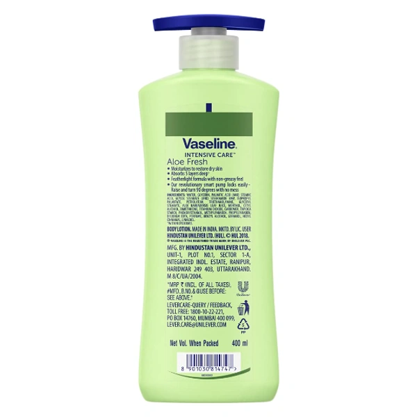Vaseline Body Lotion Aloe Fresh - 400ML
