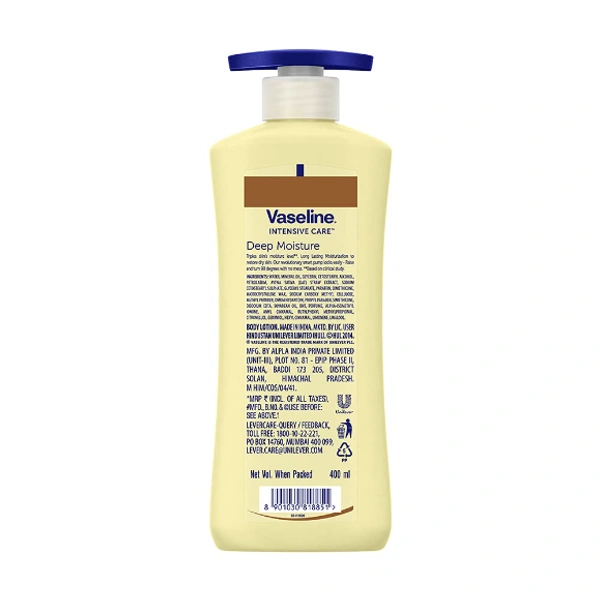 Vaseline Body Lotion Deep Moisture - 400ML