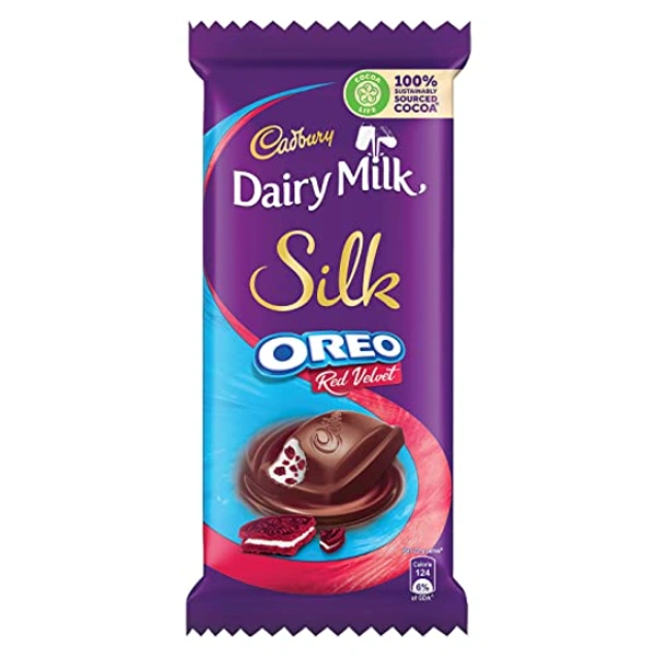 Cadbury Dairy Milk Silk Oreo Red Velvet Chocolate