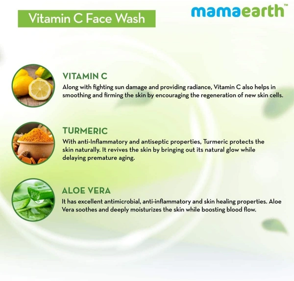 Mamaearth Vitamin C Face Wash - 100ML