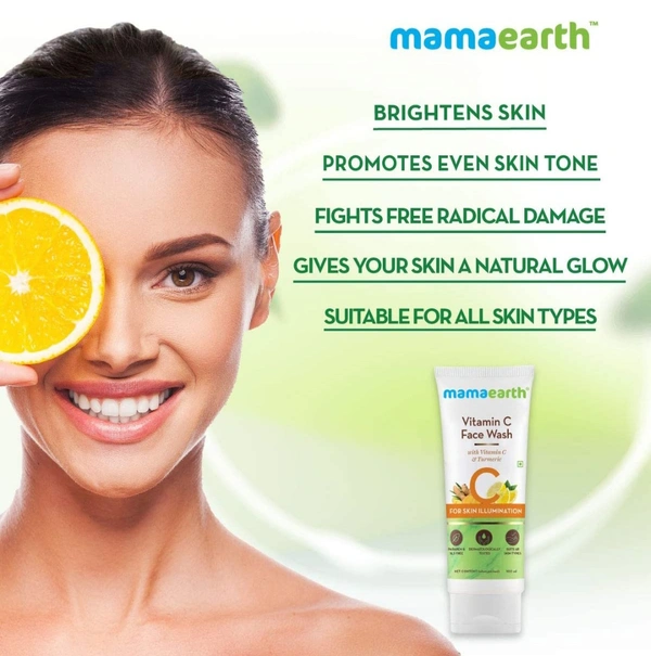 Mamaearth Vitamin C Face Wash - 100ML
