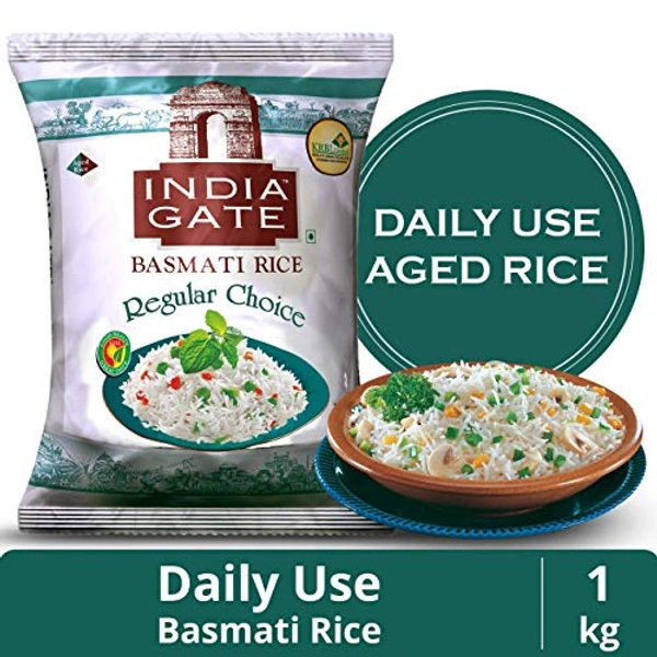 India Gate Regular Choice Basmati Rice - 1 Kg