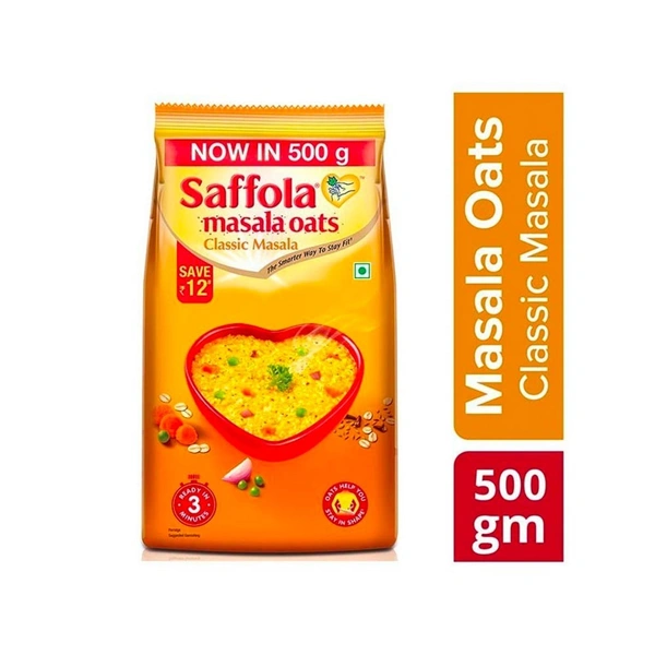 Saffola Masala Oats Classic Masala - 500G