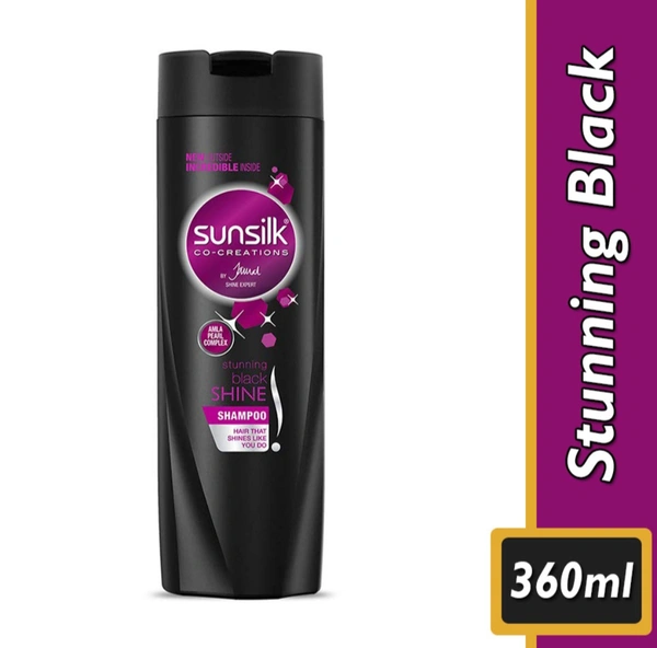 Sunsilk Black Shine Shampoo - 360ML