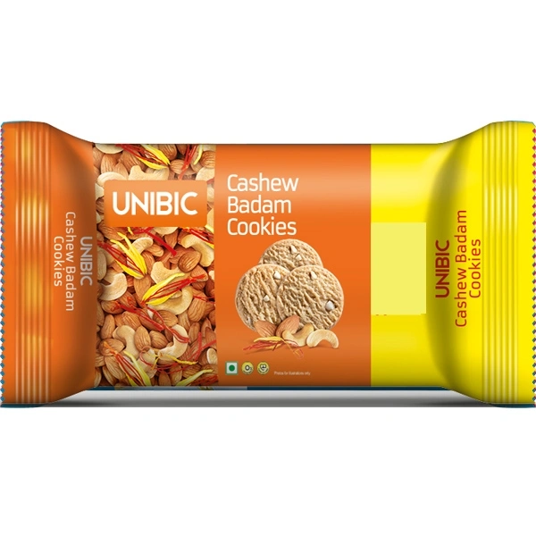 Unibic Cashew Badam Cookies - 60G