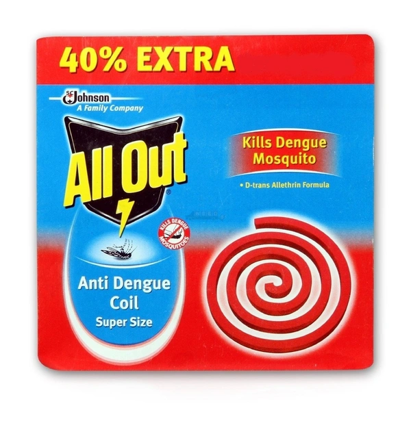 Allout Anti Dengue Coil - 10+4 Coils