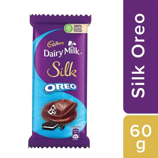 Cadbury DM Silk Oreo Chocolate 60G
