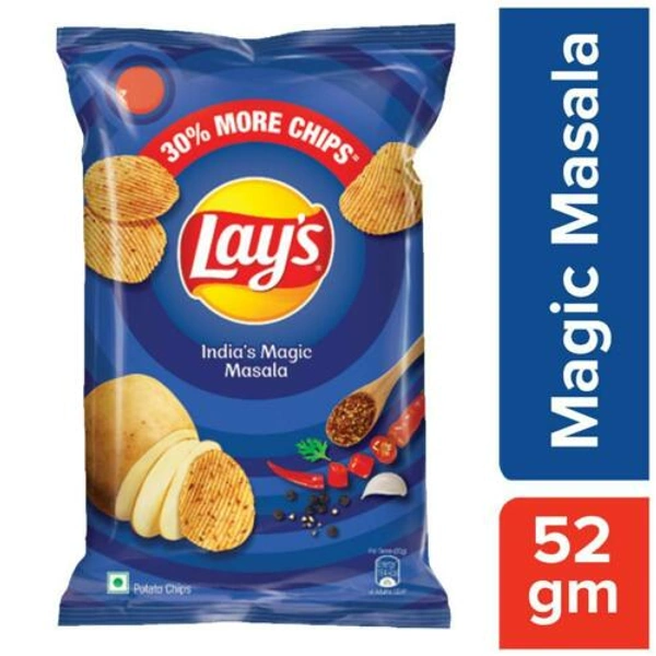 Lays Potato Chips - Indias Magic Masala - 52 g