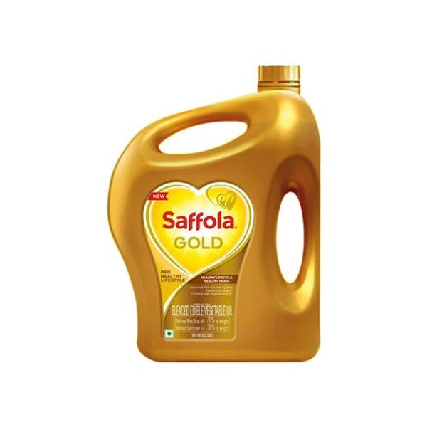 SAFFOLA GOLD RICE BRAN EDIBLE OIL 4lts