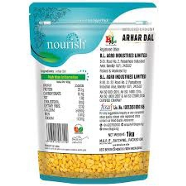 NOURISH   UNPOLISHED ARHAR DAL 1Kg