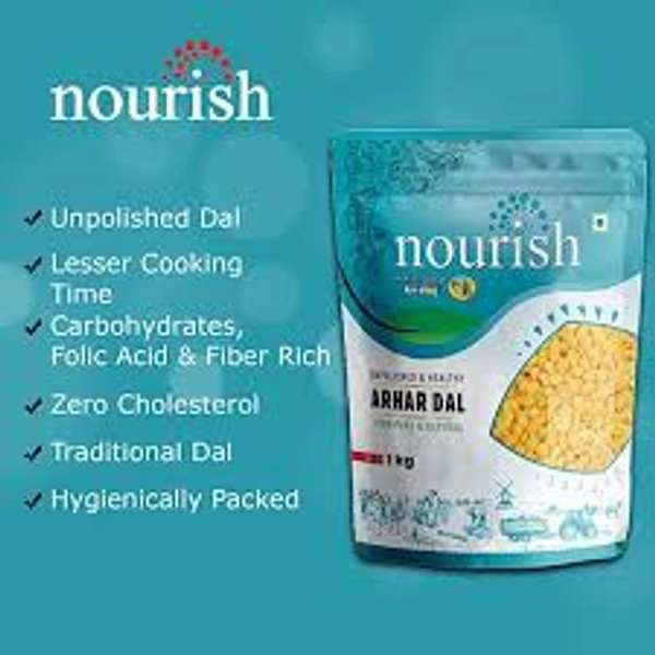 NOURISH   UNPOLISHED ARHAR DAL 1Kg