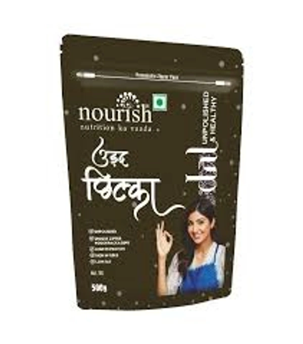 NOURISH UNPOLISHED URAD DAL CHIKLA 500gm