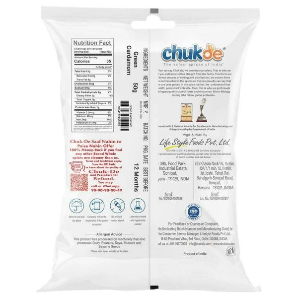 CHUK-DE  HARI ELAICHI 
