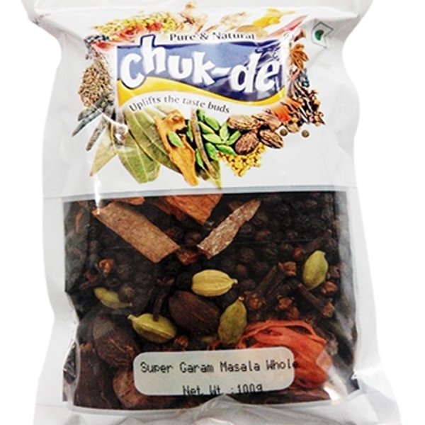 CHUK- DE GRAM MASALA SABUT 100gm