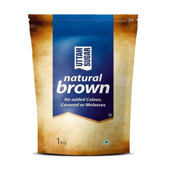 UTTAM SUGAR  NATURAL BROWN SUGAR 1kg