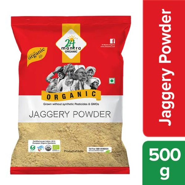 24 MANTRA ORGANIC  JAGGERY POWDER 500gm