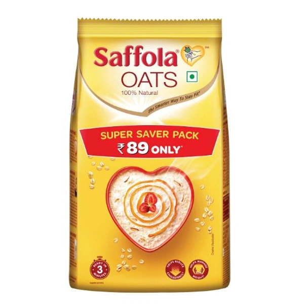 SAFFOLA  OATS 100%NATURAL 500gm