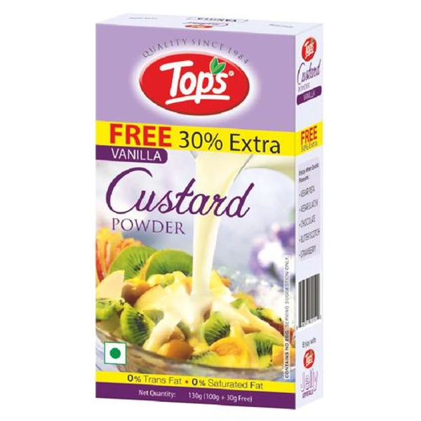 TOPS CUSTARD POWDER VANILLA130gm