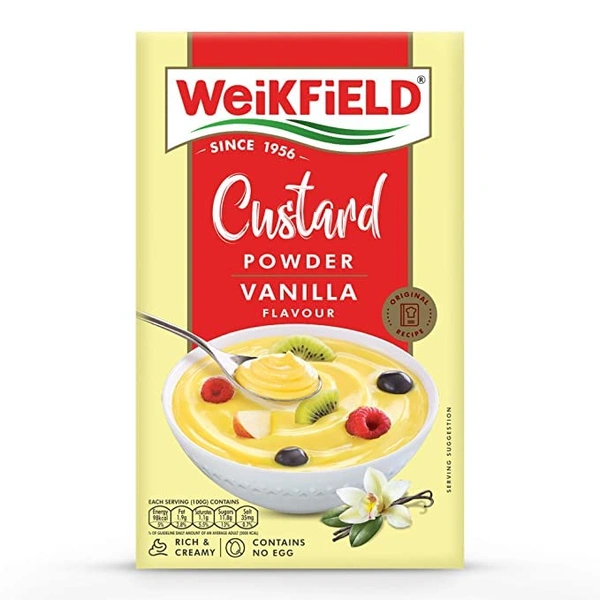 WEIKFIELD  CUSTARD POWDER VANILLA FLAVOUR 100gm