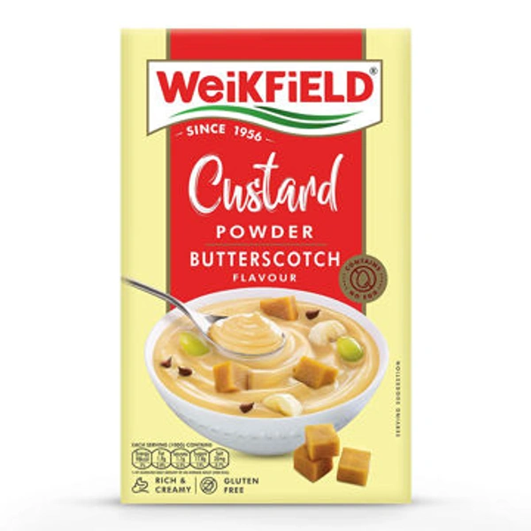 WEIKFIELD  CUSTARD POWDER BUTTER SCOTCH FLAVOUR 75gm 
