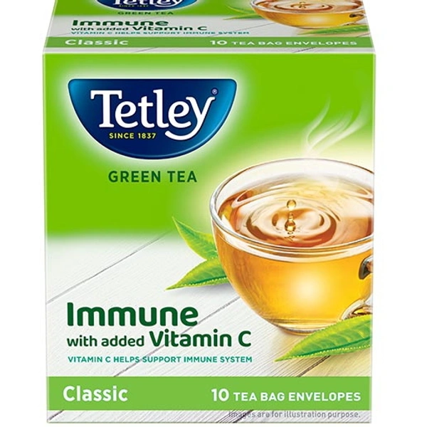 TETLY  GREEN TEA CLASSIC 10 UNITS