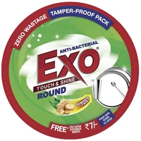 EXO DISHWASH BAR ROUND ANTI BACTERIAL 500gm