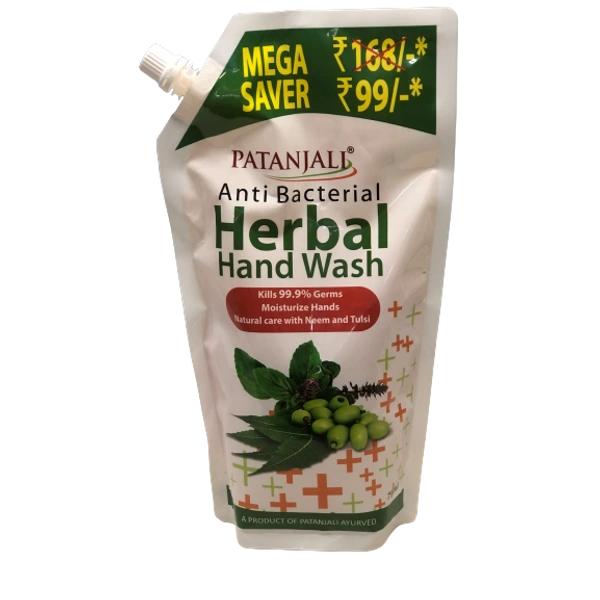 PATANJALI  ANTI BACTERIAL HERBAL HANDWASH 750ml