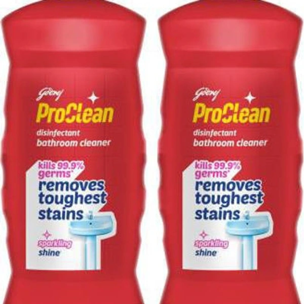 GODREJ PRO CLEAN  DISINFECTANT BATHROOM CLEANER BUY2 OF 500ML GET1 500ML