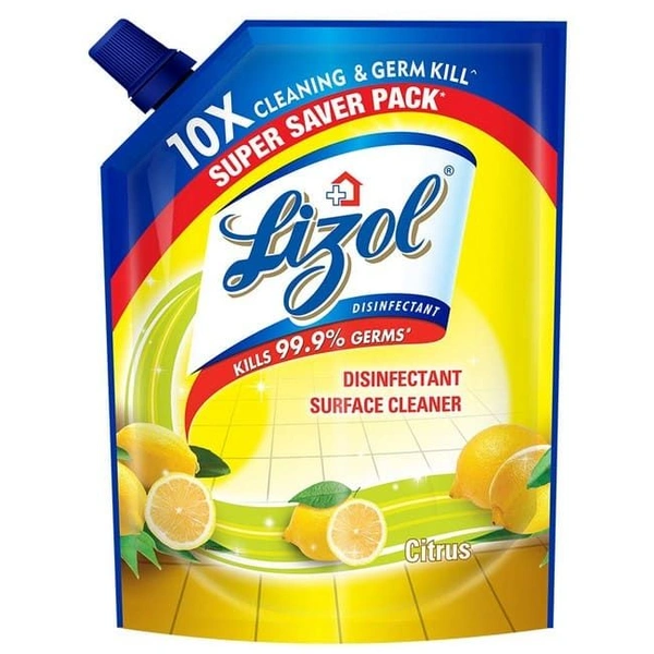 LIZOL  DISINFECTANT SURFACE CLEANER CITRUS REFILL 750ml