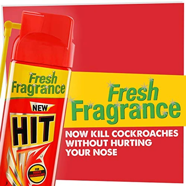 HIT FRESH FRAGRANCE KILLS DISEASE SPREADING COCKROACHES 200ml