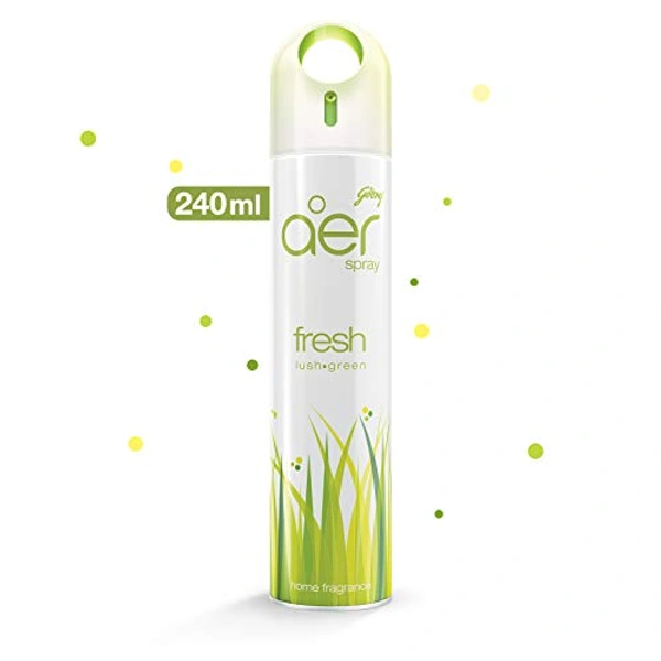 GODREJ AER SPRAY FRESH /LUSH GREEN 240ml