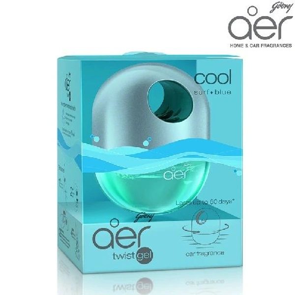 GODREJ AER  TWIST GEL COOL SURF BLUE 45gm