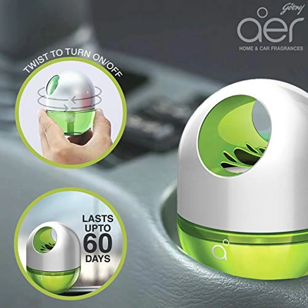 GODREJ AER  TWIST GEL FRESH FOREST DRIZZLE 45gm