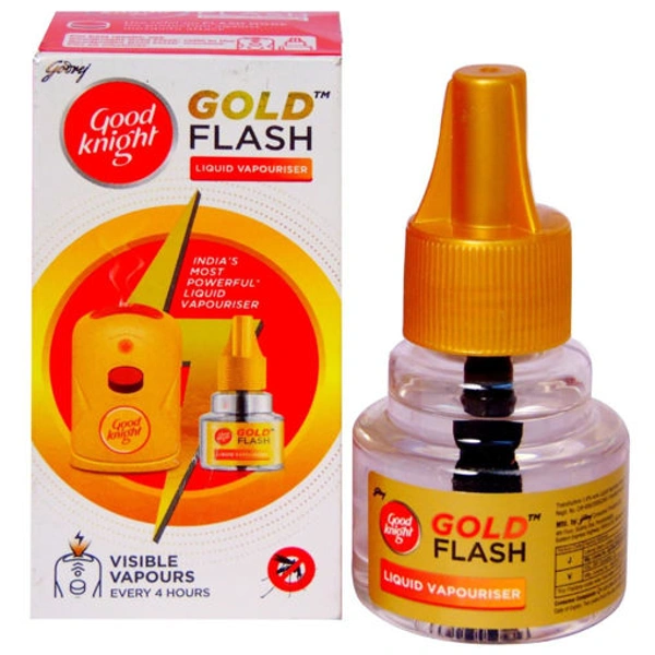 GODREJ GOOD KNIGHT  GOLD FLASH LIQUID VAPOURISER 45ml
