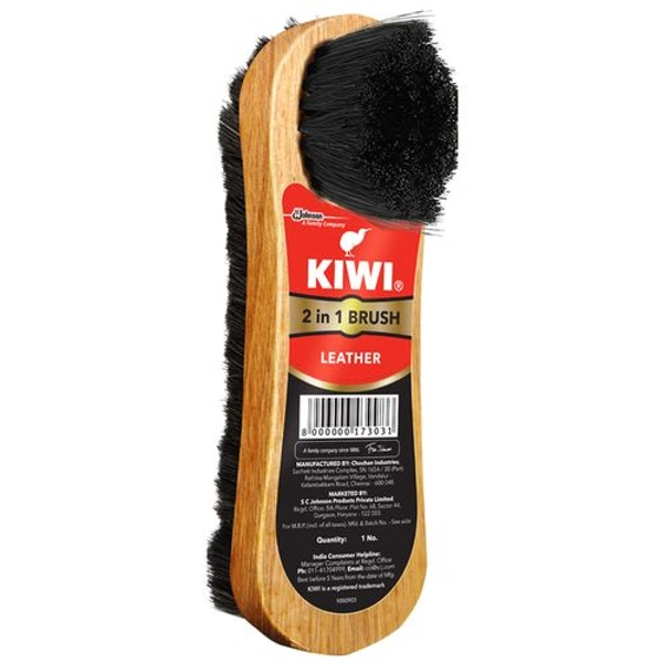 KIWI 2 IN 1 BRUSH LEATHER 1N