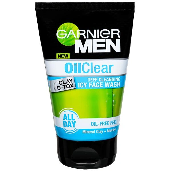 GARNIER MEN  OIL CLEAR DEEP CLEANING ICY FACEWASH 50gm