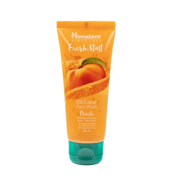 HIMALAYA FREST START OIL CLEAR PEACH FACEWASH 50ml