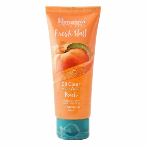 HIMALAYA FREST START OIL CLEAR PEACH FACEWASH 50ml