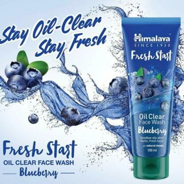 HIMALAYA FRESH START  OIL CLEAR BLUEBERRY FACEWASH 50ml
