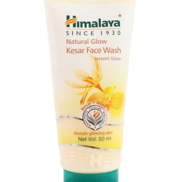 HIMALAYA  NATURAL GLOW KESAR FACEWASH 50ml