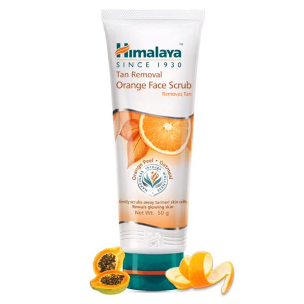 HIMALAYA  TAN REMOVAL ORANGE FACE SCRUB 50g 75