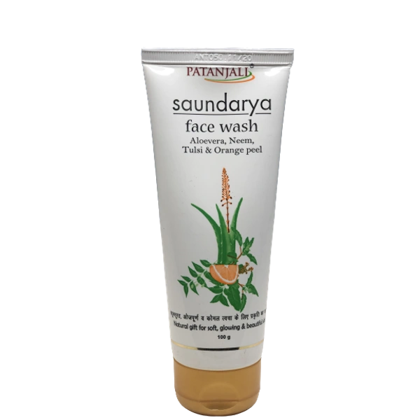 PATANJALI  SAUNDARYA FACEWASH 100gm